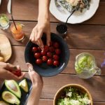 Vegetarian-Friendly Dining - Sharing Cherry Tomatoes