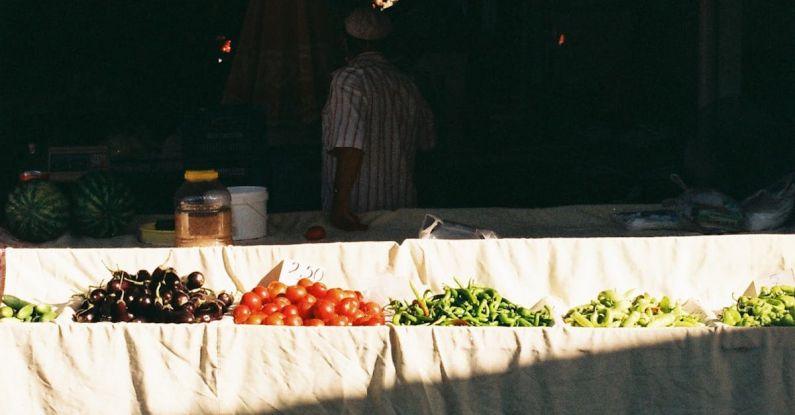 Food Markets - Domates, Biber, Patlıcan