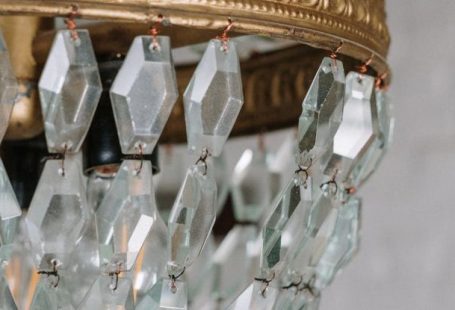 Luxury Stays - A Chandelier With Crystals
