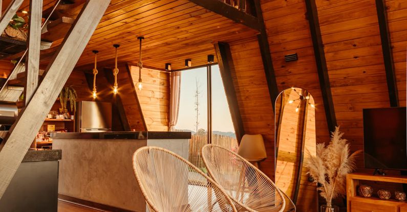 Affordable Rentals - Alpine Rustic Living Room