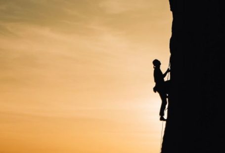 Rock Climbing - Person Rock Climbing